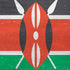 Kenya Flag Distressed PS4 Console Skin